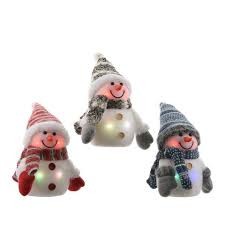  Led Snowman W/ Flash 3 Different Designs (each Sold Separately) in Dasma